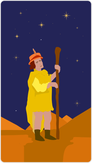 Değnek Prensi tarot kartı
