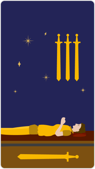 Kılıç Dörtlüsü tarot kartı