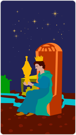 Kupa Kraliçesi tarot kartı