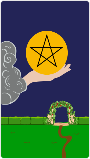 Tılsım Ası tarot kartı