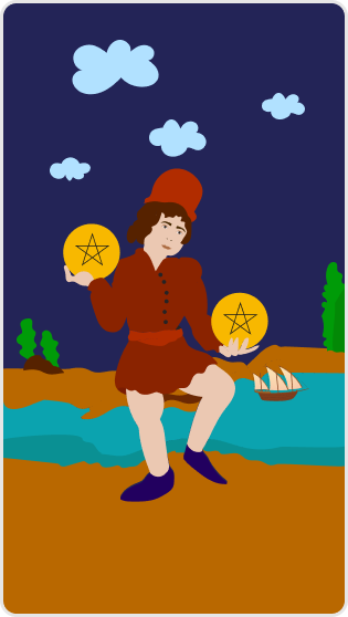 Tılsım İkilisi tarot kartı