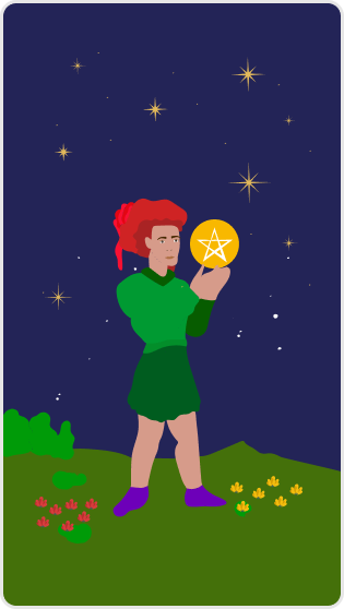 Tılsım Prensi tarot kartı