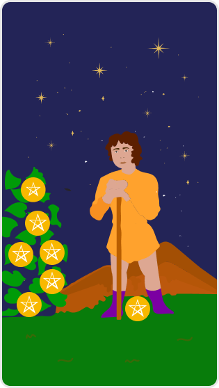 Tılsım Yedilisi tarot kartı